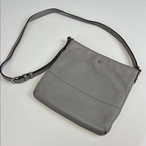 kate spade Handbags - Kate Spade Gray Crossbody Bag with Adjustable Strap